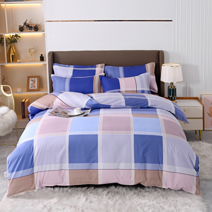 91家纺网 家纺一手货源 找家纺 梵巢家纺 芦荟棉四件套 米兰风情