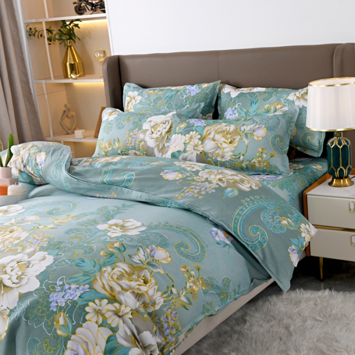 91家纺网 家纺一手货源 找家纺 梵巢家纺 芦荟棉四件套 香飘四溢