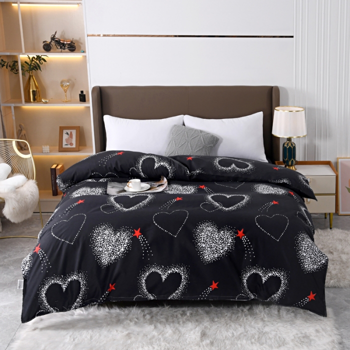 91家纺网 家纺一手货源 找家纺 梵巢家纺 芦荟棉四件套 心芯恋