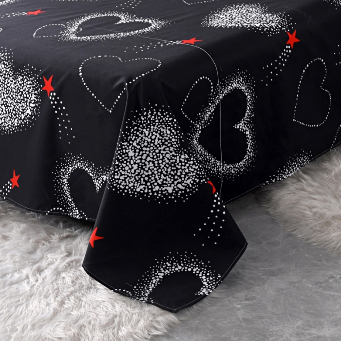 91家纺网 家纺一手货源 找家纺 梵巢家纺 芦荟棉四件套 心芯恋