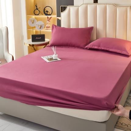 91家纺网 家纺一手货源 找家纺 （总）衿成家纺 2025新款加厚纯色磨毛床笠