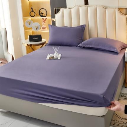 91家纺网 家纺一手货源 找家纺 （总）衿成家纺 2025新款加厚纯色磨毛床笠