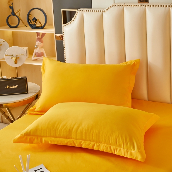 91家纺网 家纺一手货源 找家纺 衿成家纺 2025新款加厚磨毛床笠 DC奥丁金