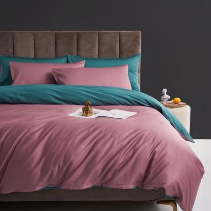 91家纺网 家纺一手货源 找家纺 （总）顾家家居 2023新款60长绒棉双拼三件套