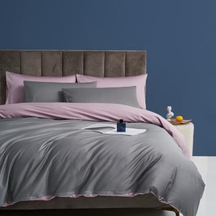 91家纺网 家纺一手货源 找家纺 （总）顾家家居 2023新款60长绒棉双拼三件套