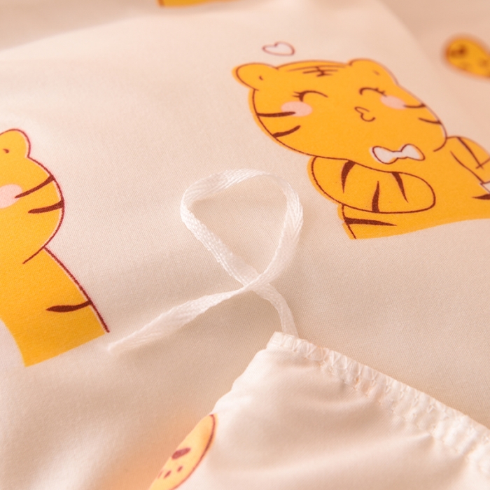 91家纺网 家纺一手货源 找家纺 梦之岛 2022新款床盖韩版磨毛四件套 虎虎生威