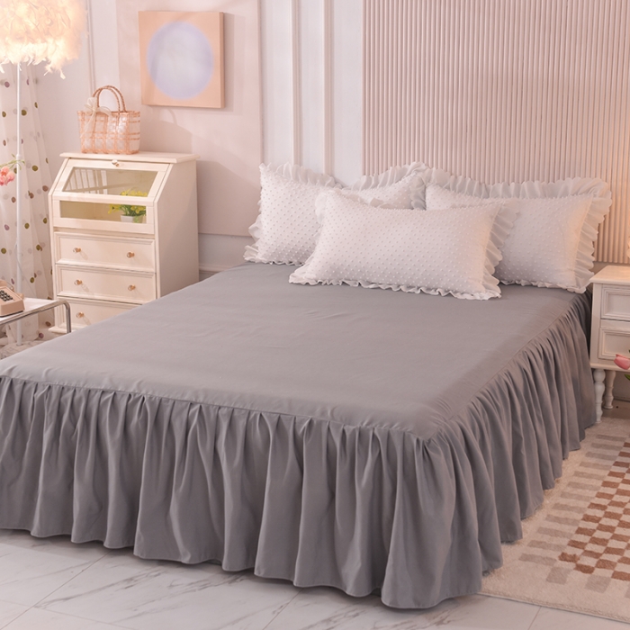 91家纺网 家纺一手货源 找家纺 （总）梦之岛 2022新款豆豆公主韩版磨毛四件套