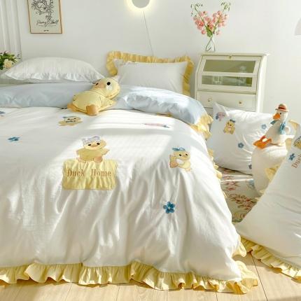 91家纺网 家纺一手货源 找家纺 坚果摄影 韩版四件套