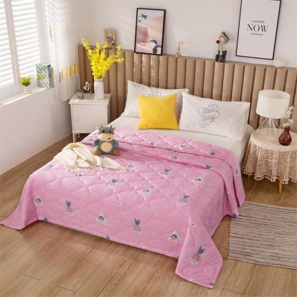 爱派 2022新款亲肤棉印花夏被空调被 菠萝