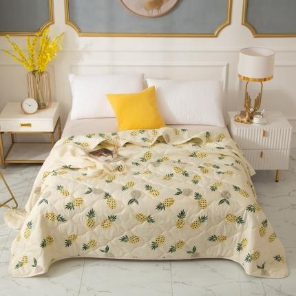 (总)爱派 2022新款磨毛印花夏凉被夏被空调被被子被芯