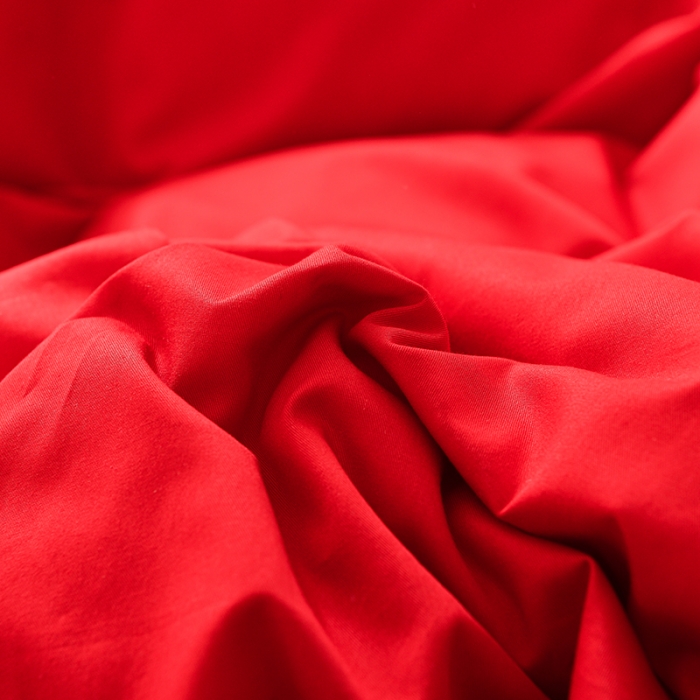 91家纺网 家纺一手货源 找家纺 极梦家纺（支持定制） 2025新款40支13372全棉单被套 大红