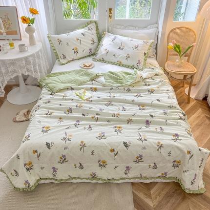 91家纺网 家纺一手货源 找家纺 （总）有货 2022新款至臻13372全棉大豆被夏凉被春秋被