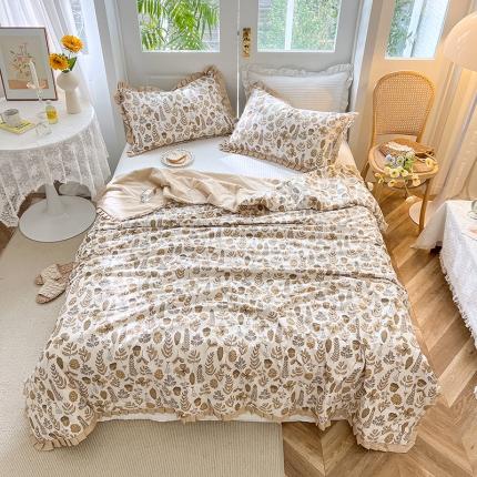 91家纺网 家纺一手货源 找家纺 （总）有货 2022新款至臻13372全棉大豆被夏凉被春秋被