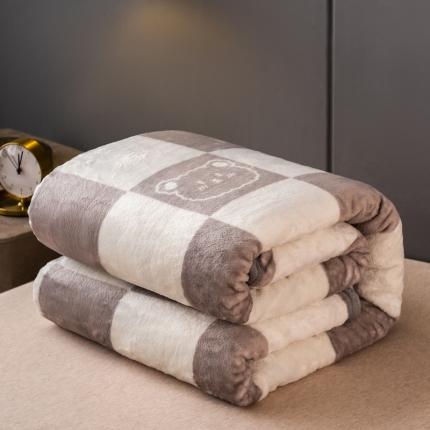 91家纺网 家纺一手货源 找家纺 （总）慕尚 2025新款雪貂绒四季毛毯