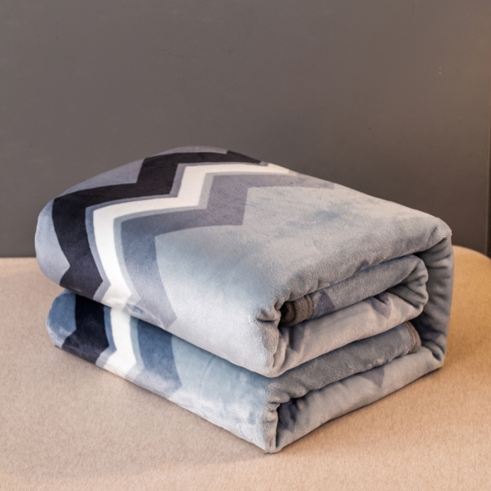 91家纺网 家纺一手货源 找家纺 慕尚 2025新款雪貂绒四季毛毯 波希米亚