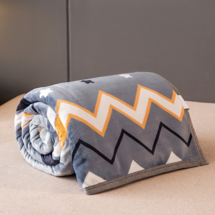 91家纺网 家纺一手货源 找家纺 慕尚 2025新款雪貂绒四季毛毯 波希米亚