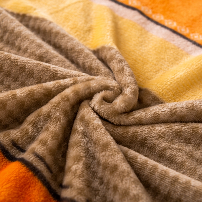 91家纺网 家纺一手货源 找家纺 慕尚 2025新款雪貂绒四季毛毯 绅士