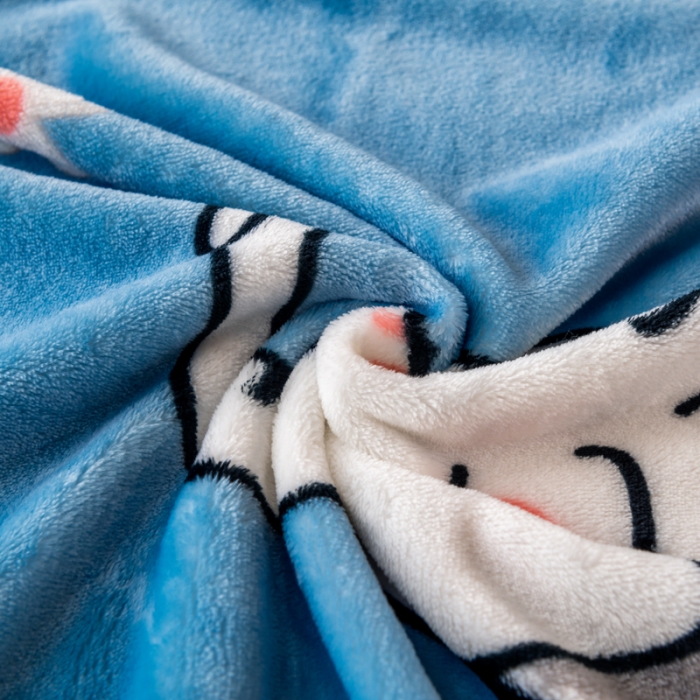 91家纺网 家纺一手货源 找家纺 慕尚 2025新款雪貂绒四季毛毯 小象