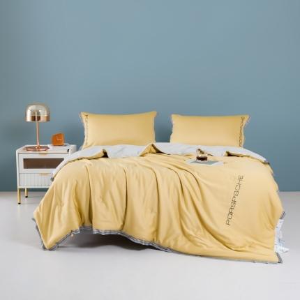 91家纺网 家纺一手货源 找家纺 （总）梦镜 2025新款莱卡天丝刺绣夏凉被