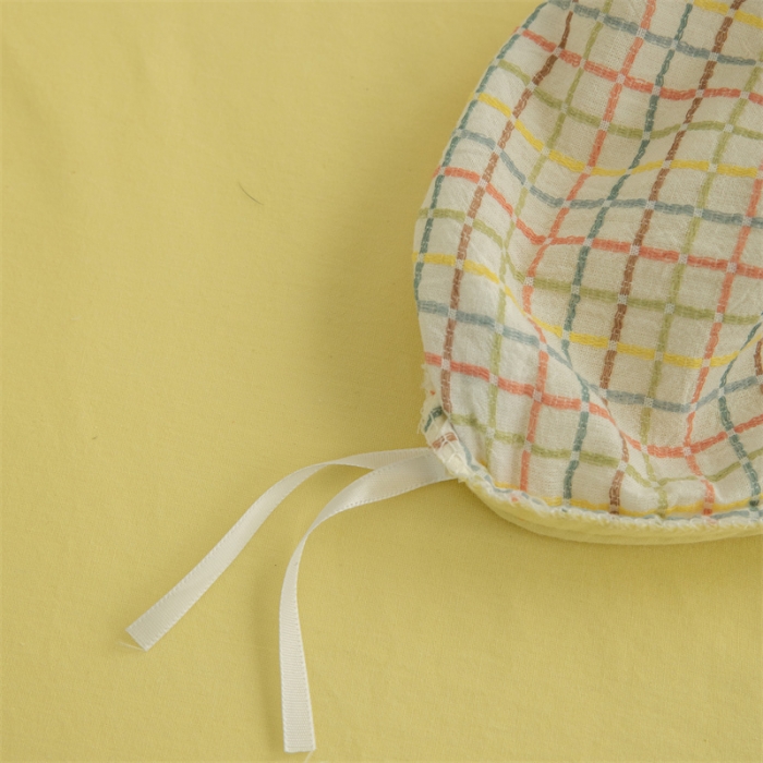 91家纺网 家纺一手货源 找家纺 （总）玛奇朵2022色织提花水洗棉四件套-彩格系列 棚拍图