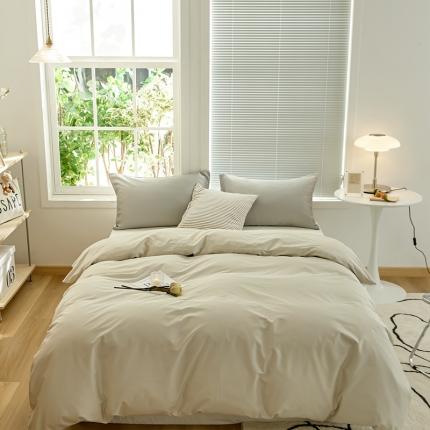 91家纺网 家纺一手货源 找家纺 （总）新款100S纯色单被套