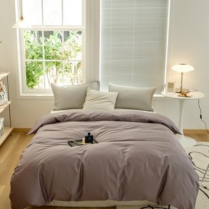 91家纺网 家纺一手货源 找家纺 （总）新款100S纯色单被套