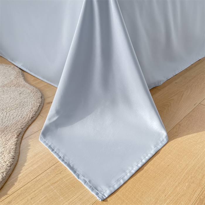 91家纺网 家纺一手货源 找家纺 眠帛 2022新款柔丝棉绣花四件套 花恋奶黄