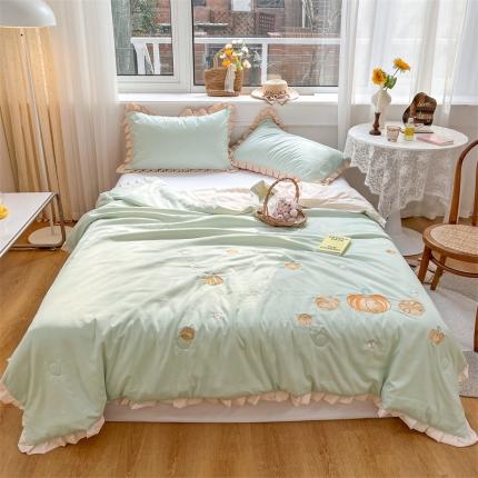 91家纺网 家纺一手货源 找家纺 （总）2024兄弟坊天竺棉刺绣大豆棉夏被夏凉被