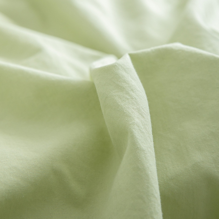 91家纺网 家纺一手货源 找家纺 玛奇朵 新款40s全棉水洗棉花边四件套-恬蜜系列 棚拍图 恬蜜-绿