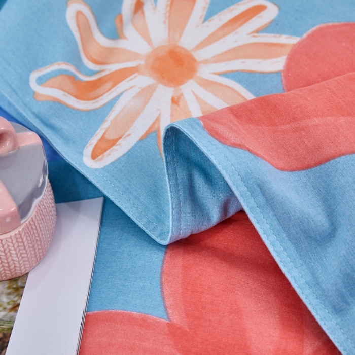 91家纺网 家纺一手货源 找家纺 杜先生 2023新款全棉加厚喷气活性磨毛双针被套