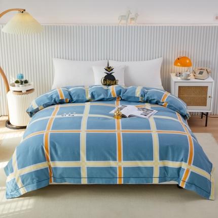 91家纺网 家纺一手货源 找家纺 （总）杜先生 2023新款全棉加厚喷气活性磨毛单被套