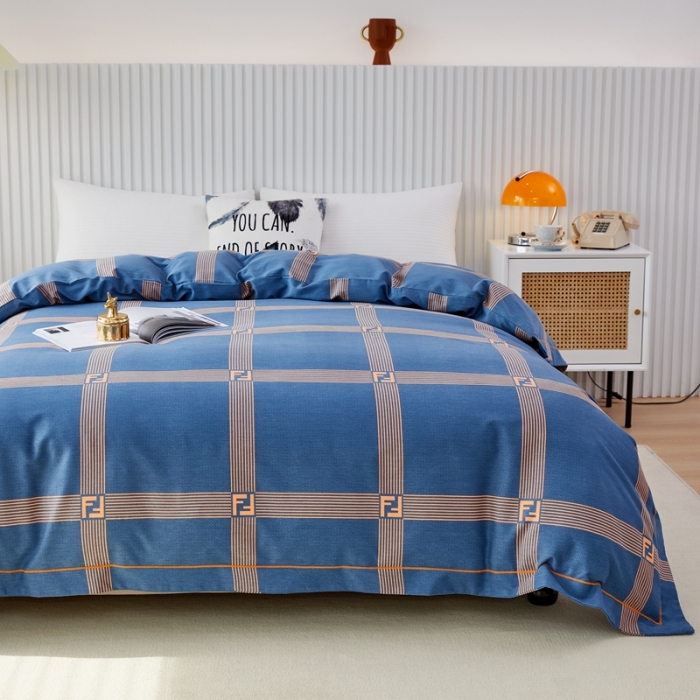 91家纺网 家纺一手货源 找家纺 杜先生 2023新款全棉加厚喷气活性磨毛单被套 艺术构想-灰