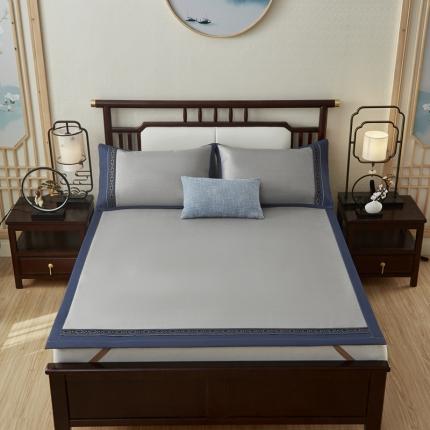 91家纺网 家纺一手货源 找家纺 (总)席佬大 2025新款欧式冰藤绣花席