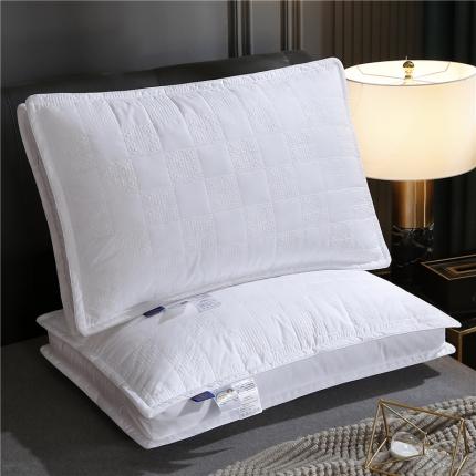 （总）可可枕芯 2023新款五星级酒店全棉贝壳枕芯立体纯棉单人枕头
