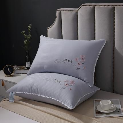 91家纺网 家纺一手货源 找家纺 皇冠之家2023新款洋甘菊面膜枕 洋甘菊-灰