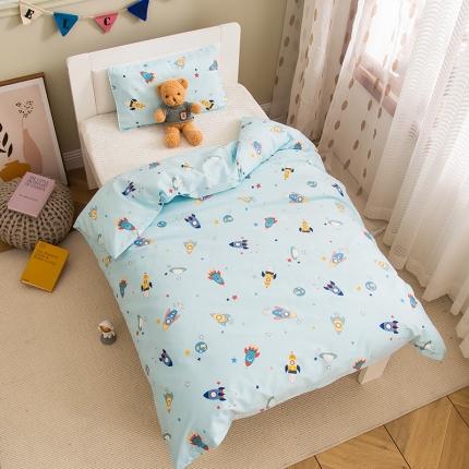 91家纺网 家纺一手货源 找家纺 （总）定制A类60支全棉贡缎卡通儿童小孩被套幼儿被罩1.2米