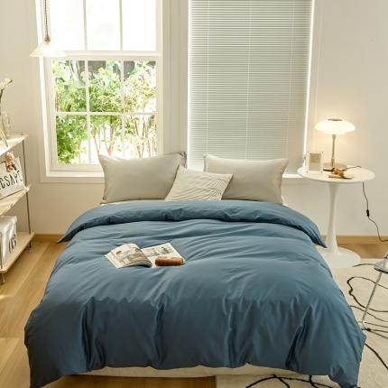 91家纺网 家纺一手货源 找家纺 （总）新款100S纯色单被套