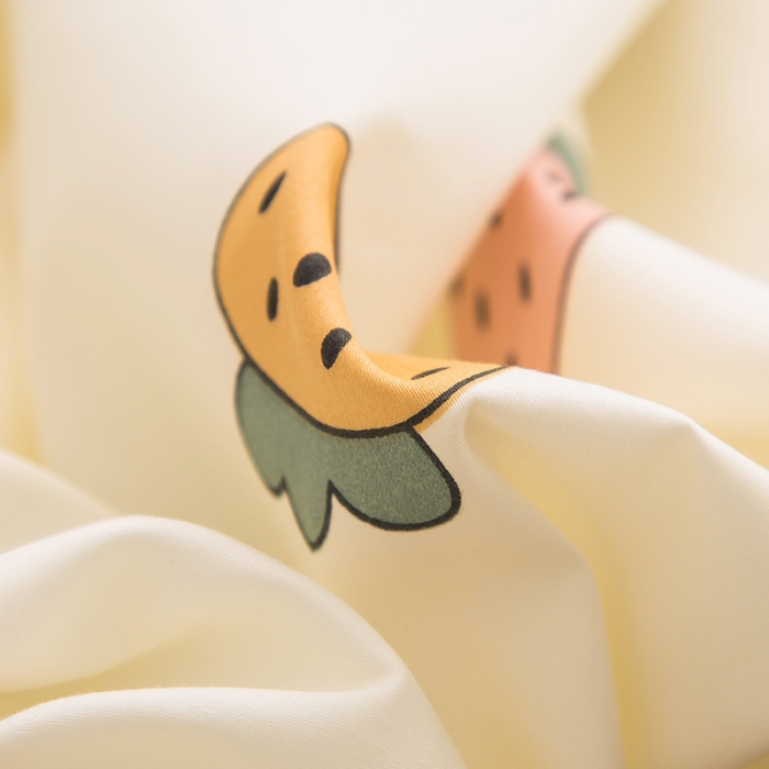 91家纺网 家纺一手货源 找家纺 良佐生活2022新款定制60支卡通儿童被套 草莓小町