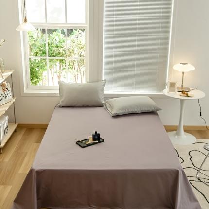 91家纺网 家纺一手货源 找家纺 （总）新款100S纯色单床单