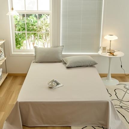 新款纯色单床单 暮色灰