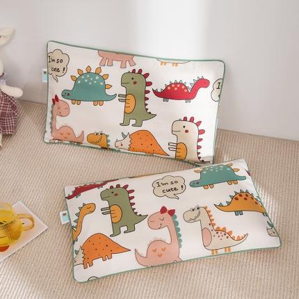 91家纺网 家纺一手货源 找家纺 A类60支儿童枕套全棉贡缎小孩枕套一只幼儿园宝宝纯棉枕头套