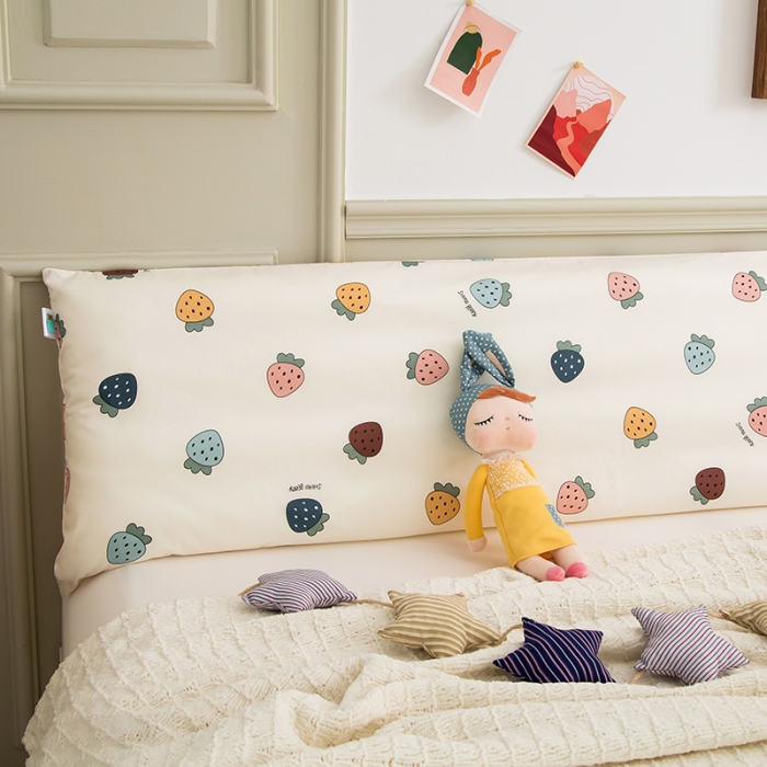 91家纺网 家纺一手货源 找家纺 （总）A类60支全棉贡缎长枕套1.2米双人枕头套48*150