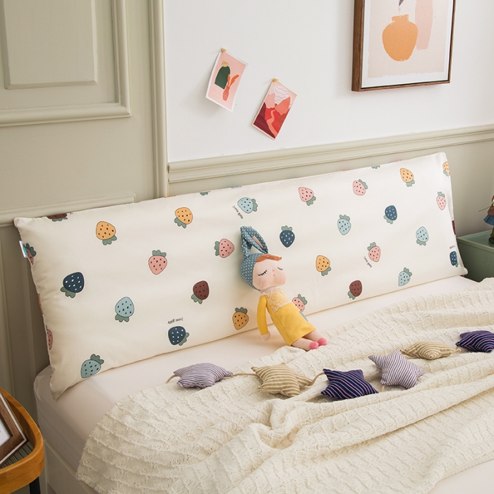 91家纺网 家纺一手货源 找家纺 （总）A类60支全棉贡缎长枕套1.2米双人枕头套48*150