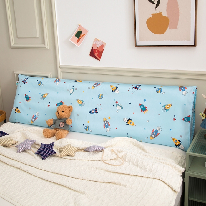 91家纺网 家纺一手货源 找家纺 良佐生活 2022新款A类60支全棉贡缎长枕套火箭