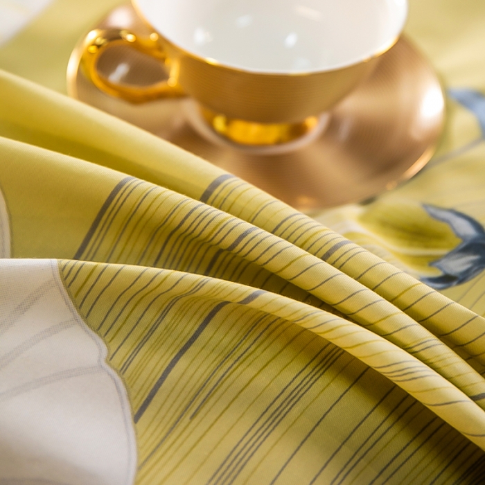 91家纺网 家纺一手货源 找家纺 雲归梦 2022新款全棉大版四件套 花卉花型 柔曼芬芳