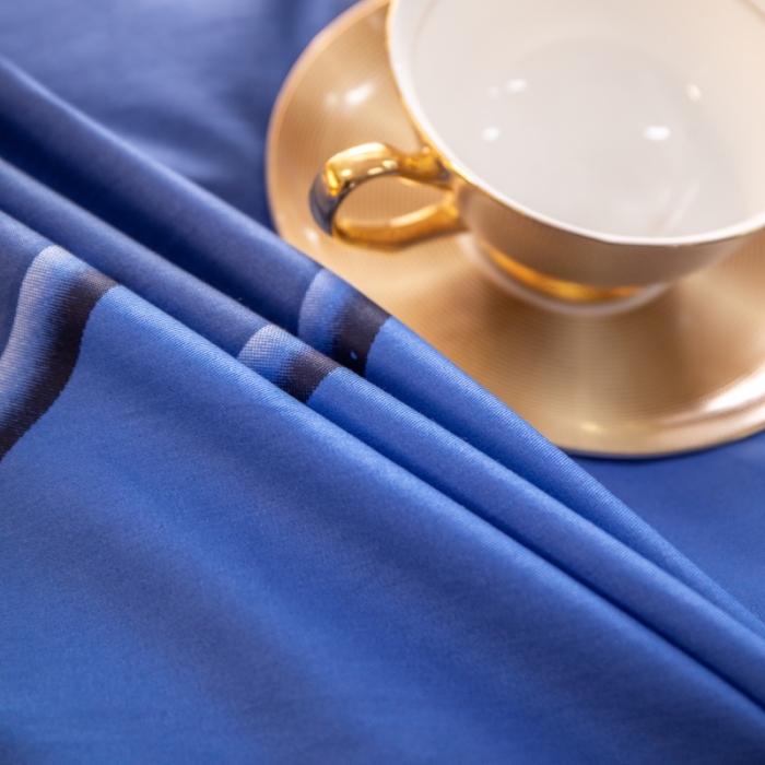 91家纺网 家纺一手货源 找家纺 雲归梦 2022新款全棉大版四件套 花卉花型 扇中涟漪