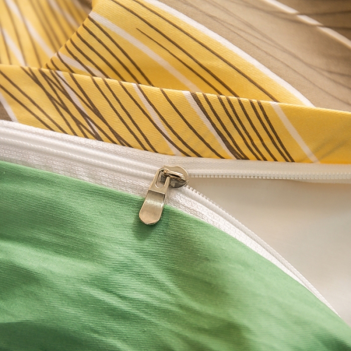 91家纺网 家纺一手货源 找家纺 雲归梦 2022新款全棉大版四件套 花卉花型 月光之梦-黄