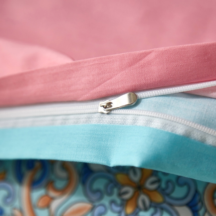 91家纺网 家纺一手货源 找家纺 雲归梦 2022新款全棉大版四件套 花卉花型 长相思