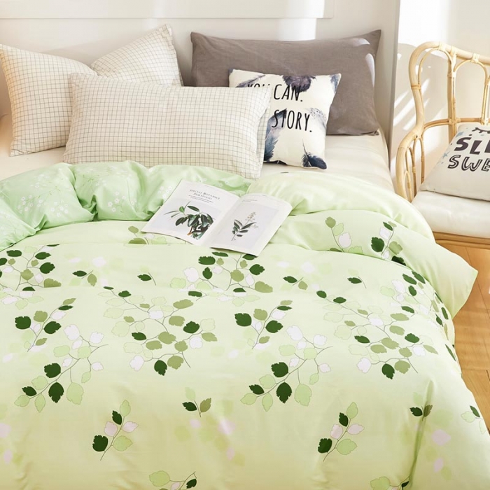 91家纺网 家纺一手货源 找家纺 尚帛 2024新款全棉12868印花单品被套 碧水佳人