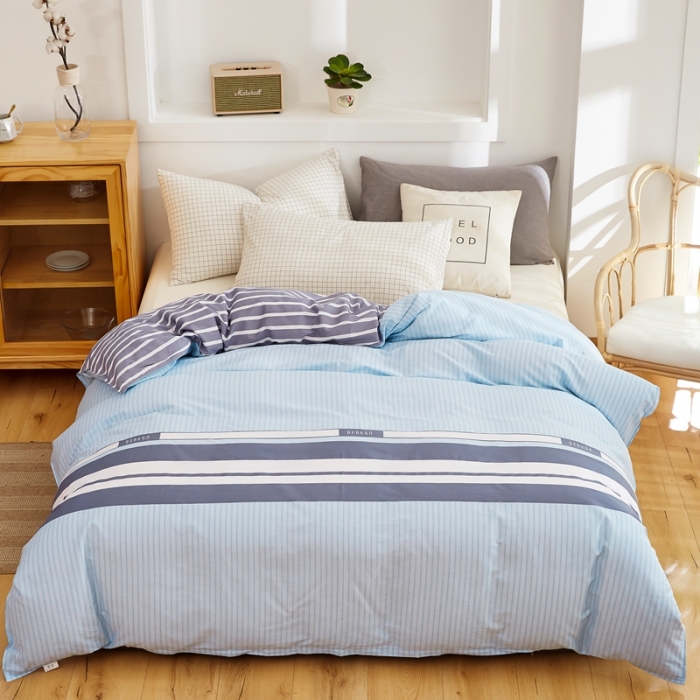 91家纺网 家纺一手货源 找家纺 尚帛 2024新款全棉12868印花单品被套 风尚之约